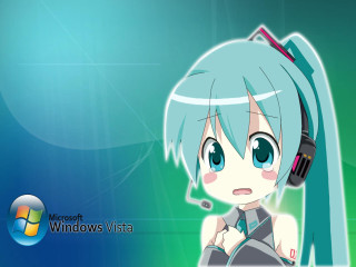 Cartoon character headset computer mouse - computer art free wallpaper for desktop