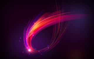 Purple background red orange swirl - a white dot free wallpaper