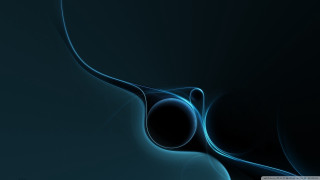 Computer screen blue background black 2 - a blue swirl free wallpaper for desktop