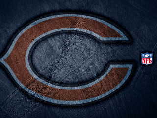 Chicago bears logo football background - 4 k wallpaper free wallpaper