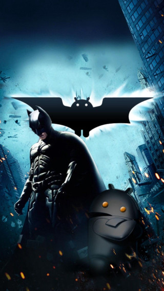 Batman cat city night fullmoon - panfuturism free wallpaper for mobile