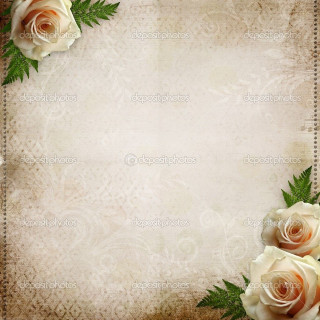 Vintage roses leaves lace background - romanticism free wallpaper for tablet