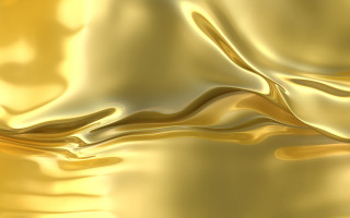 Gold wavy reflection abstract digital - the surface free wallpaper