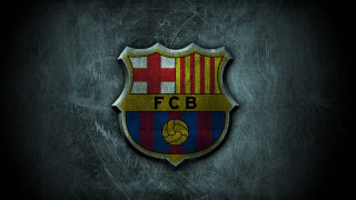 Soccer emblem dark grunge effect - a grungy effect free wallpaper