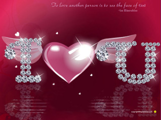 Pink heart wings love reason - love free wallpaper