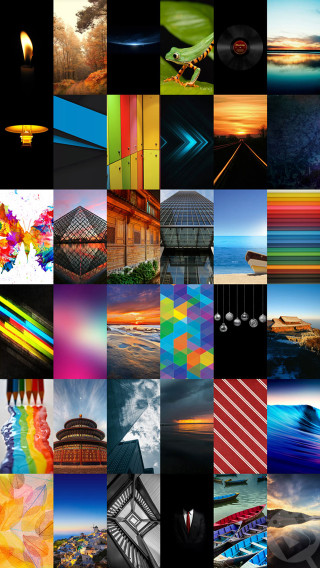 Collage sky rainbow building background - brian fies free wallpaper for mobile