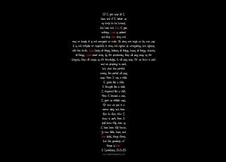 Cross poem black background red - banksy free wallpaper