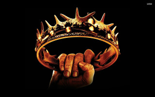 Hand crown gameofthrones gold black - a hand holding free wallpaper