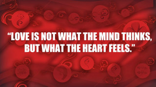 Love hearts quote drseuss red - depth free wallpaper