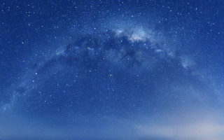 Large star filled sky clouds 2 - sky free wallpaper