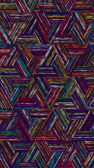 Colorful pattern different colors shapes - free abstract wallpaper