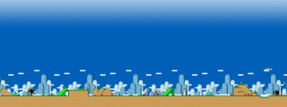 Cityscape tallbuildings pixelart 2dgame derf - 2 d game art free wallpaper