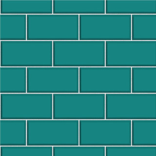 Blue brick wall white border - mosaic free wallpaper for tablet