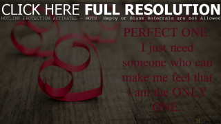 Red ribbon wooden table quote - a red ribbon free wallpaper