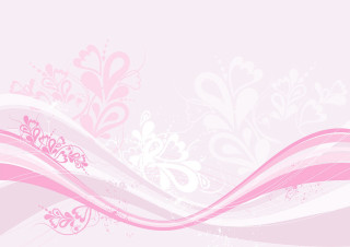 Pink white background swirl flower - abstract art free wallpaper