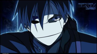 Blue hair black eyes lightning - black eye free wallpaper