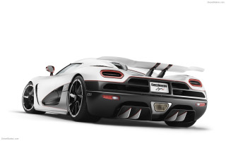 White sports car red stripe 16 - side profile free wallpaper