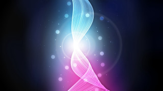Blue pink swirl black background - swirl free wallpaper