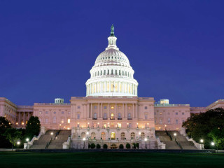 Capitol building night lights dome - arlington nelson lindenmuth free wallpaper for desktop