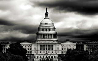 Dc capitol storm clouds neoism - neoism free wallpaper
