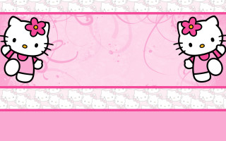 Hello kitty pink bunny flower - kitty wallpaper free wallpaper