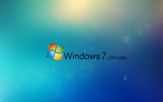 Blue green background windows7 ultimate - ultimate free wallpaper