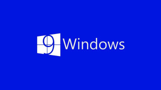 Windows 9 logo blue white - the logo free wallpaper