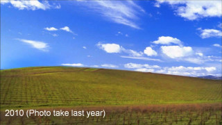 Field sky clouds 2010 photo - the picture free wallpaper