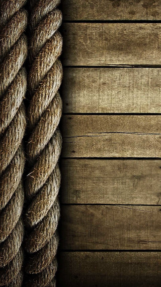 Rope wooden surface background knot - free textures wallpaper for mobile
