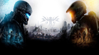 Suits helmets city skyline robot - halo free wallpaper