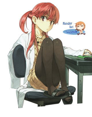 Girl sitting desk laptop cartoon - a desk free wallpaper for mobile