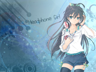 Girl long hair cell phone - her hand and a cat free wallpaper