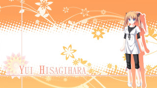 Girl ponytail floral background name - a name tag free wallpaper