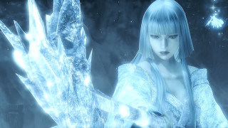 Woman sword video game ice - ice and snow free wallpaper