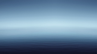 Blue ocean waves sky clouds - a blue ocean free wallpaper