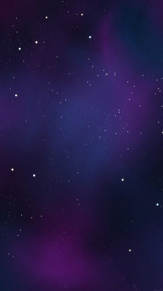 Purple blue space stars clock - bob ross free wallpaper for mobile