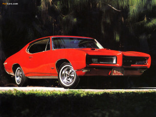 Red car parked road forest 4 - 1 9 7 0 s free wallpaper for desktop