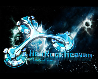 Rock heaven logo blackhole sci - a black hole in the middle free wallpaper