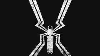 Spider man logo black background 3 - a spider free wallpaper