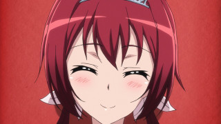 Girl red hair crown smile - smiling free wallpaper