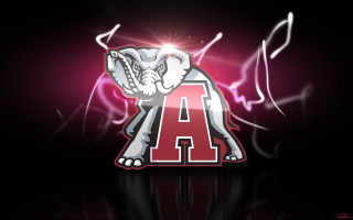 Elephant logo lightning effect red - a red letter free wallpaper