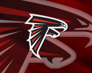 Atlanta football logo red background 4 - arrow free wallpaper for desktop
