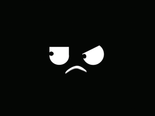 Sad face eyes frown dark - daarken free wallpaper