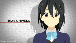 Anime character blue bowtie black - a anime character free wallpaper