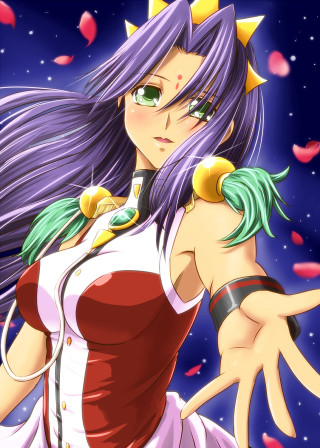 Woman purple hair crown blue - alice prin free wallpaper for mobile