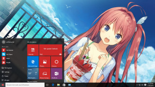 Girl long pink hair holding - a drink free wallpaper for desktop