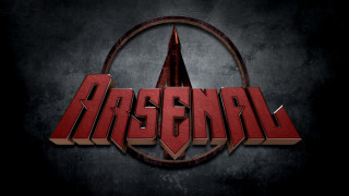 Arena logo dark background red - a band free wallpaper