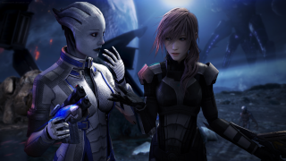 Sci fi female characters futuristic - the other holding free wallpaper for desktop