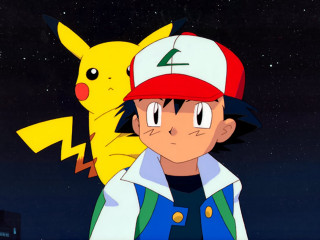 Person hat jacket pikachu building - pokemon free wallpaper for desktop
