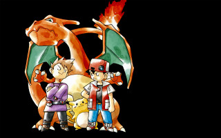 Pokemon group dragon charizard holography - a group of pokemons free wallpaper